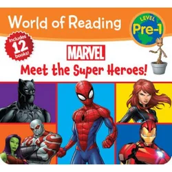 World of Reading Marvel Meet the Super Heroes! (Pre-Level 1 Boxed Set)
