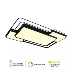 LED plafonska lampa F2823-128C BK
