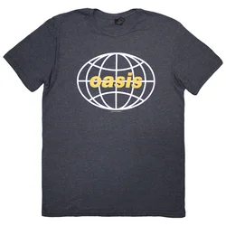 Oasis Globe Logo Navy Blue XL Majica