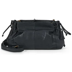 Pieces  PCPIHANNA LEATHER  Črna