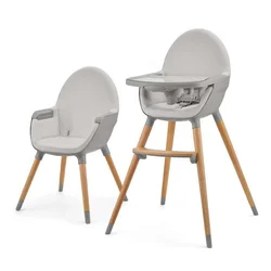 Kinderkraft Hranilica za bebe 2u1 Fini2, Siva