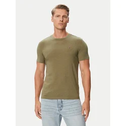 Tommy Jeans Majica Jasper DM0DM20363 Zelena Slim Fit