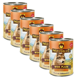 Tin Wolfsblut Wide Plain Horse 6x395 g