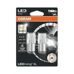 Osram Osram Led Premium New P21/5W Amber