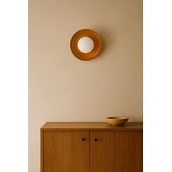 OPVIQ Zidna lampa Hand S Oak
