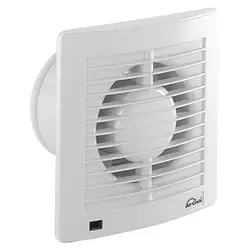 Air-Circle Kupaonski ventilator Air Style (Bijele boje, Promjer: 150 mm, Ekonomični tajmer)