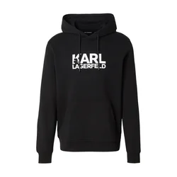 Karl Lagerfeld Majica črna/bela