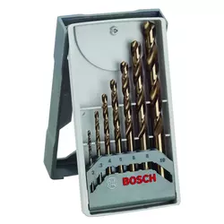 Bosch 7-delni Mini X-Line set burgija za metal HSS-Co, 135° 2608589296, 2; 3; 4; 5; 6; 8; 10 mm
