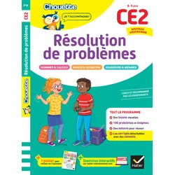 Résolution de problemes CE2 - Cahier de soutien nouveau programme