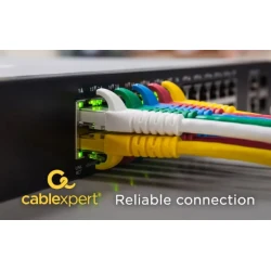 GEMBIRD PP6A-LSZHCU-BK-15M Gembird Mrezni kabl, SFTP CAT.6A BAKARNI LSZH Patch cord 15m Black