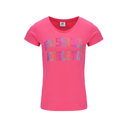 Russell Athletic AUTUMN S/S CREWNECK TEE SHIRT, ženska majica, roza A41011