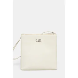 Ročna torba Calvin Klein Ck Bucket Bag_Tex K60K613179 Bela