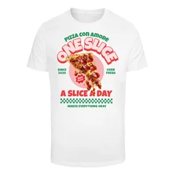 Mens T-shirt Pizza Amore Tee white