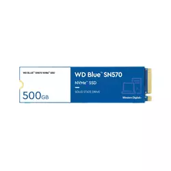 500GB M.2 NVMe Gen3 WDS500G3B0C SN570 Blue
