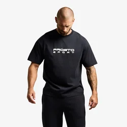 Majice Prosto T-shirt Athletic Hybrid Black S