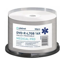 DVD Platinet 700MB 16X printabilni MEDICAL SP*50