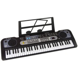 Klaviatura z mikrofonom Črna