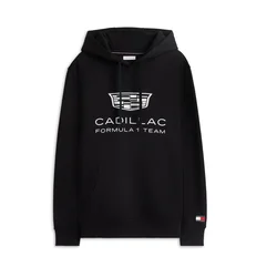 TOMMY HILFIGER Majica TH X CF1 črna/bela