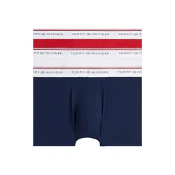TOMMY HILFIGER Boksarice mornarska / rdeča / bela