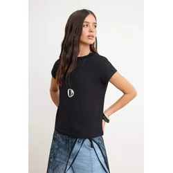 Trendyol Milla Ženska majica TWOSS26TS00181, Crna