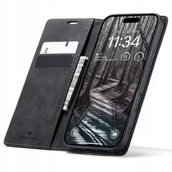 Denarnica Spacecase za iPhone 17 Pro Max črna