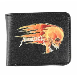 Denarnica METALLICA - PUSHEAD FLAME - WAMETPUS01