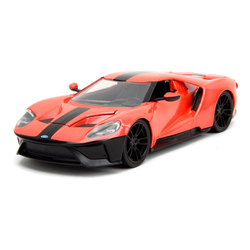 Autíčko Ford GT 2017 Pink Slips 2017 Jada kovové s otvárateľnými časťami dĺžka 19 cm 1:24 od 8 rokov JA3293001