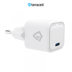 Kucni punjac Teracell Evolution TC-16GP, GaN, PD 3.0, 33W sa PD Type-C kablom beli 1.2m