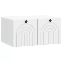TV ormar za zid Bijela 59,5 x 41 x 30 cm Konstruirano drvo