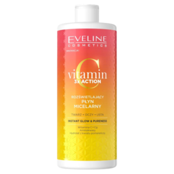 EVELINE - VITAMIN C 3XACTION - ILLUMINATING MICELLAR WATER 500ml