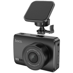 Hoco Auto kamera, 2 Mpxiel, 2.45 IPS, FullHD, microSD - DV2, Crna