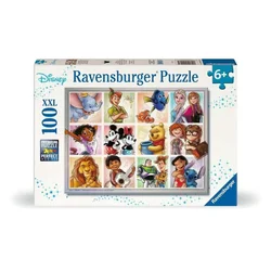 Ravensburger Slagalica Disney više likova, 100 Delova