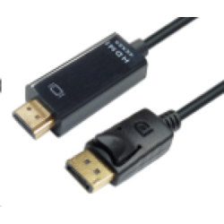 Kabl Stars Solutions DP na HDMI M/M crni 1.8m