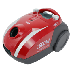 VIVAX VC1610R Usisivač sa kesom, 1600 W, 2 l, Crvena
