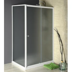 AMADEO Pravokotni zaslon 1200x800mm L/R varianta, steklo Brick - 120x80 cm - Aqualine - 24 - Pravokotne tuš kabine - 1200 - 1850 - 800 - 5 - 14