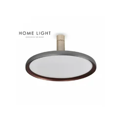 HOME LIGHT Vesta 618 Plafonska svetiljka, 45W 3000K, Siva