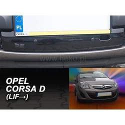 Heko Deflektor - štitnik za masku Opel Corsa D (2011-2015), Crni