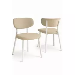 HANAH HOME Set stolica (4 dela) Toldy Cream White