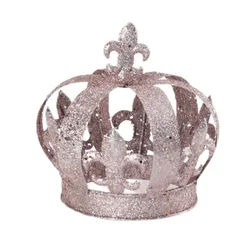 Festa filo novogodišnja dekoracija kruna roze 16cm ( 761604 )