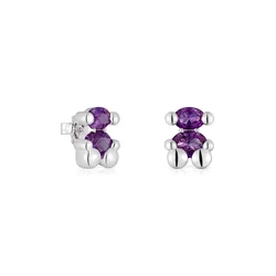 Srebrni uhani Tous Bold Bear Lab