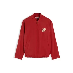 TOMMY HILFIGER Prehodna jakna rdeča