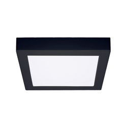 Solight WD173-B - LED plafonsko svetlo LED/18W/230V 3000/4000/6000K crno četvrtasto