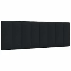 Jastuk za uzglavlje Hanko crni 140 cm od tkanine