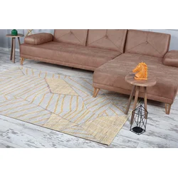 Conceptum Hypnose Tepih Funk Chenille 179, 75x150cm, Narandžasti