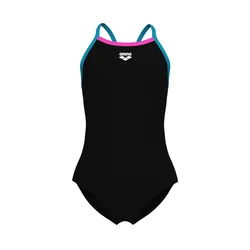 ARENA Športna kopalna moda Light Drop Solid kraljevo modra/roza/črna/bela