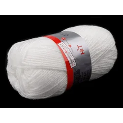 HIT Pletena preja 50 g - (0001) bela