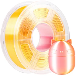 Anycubic PLA Silk Dual Color Pink Gold, 1.75 mm / 1000 g