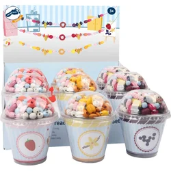 Small foot Majhna noga Lesene kroglice Candy 1pc rdeča