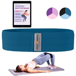 Sport2People Booty Hip Bands – Tekstilne elastike za zadnjico, noge in boke