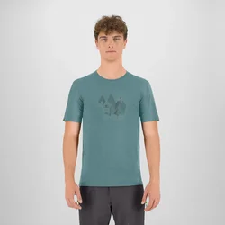 Karpos Gusela Merino majica, mineral blue (M)
